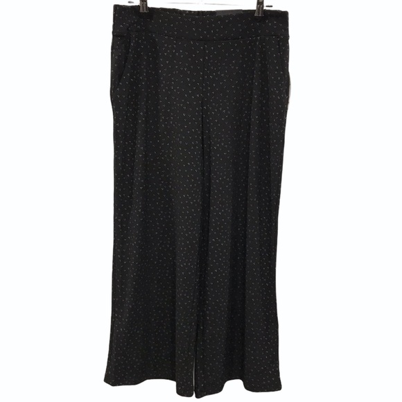 Knit Wide Leg Crop Pants - Picture 3 of 10